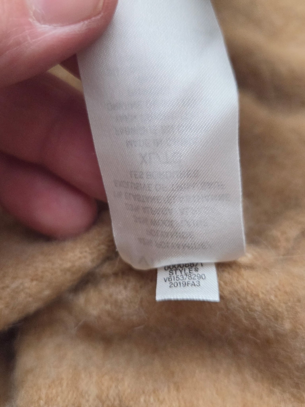 Teddy jacket label - Picture 8 of 9